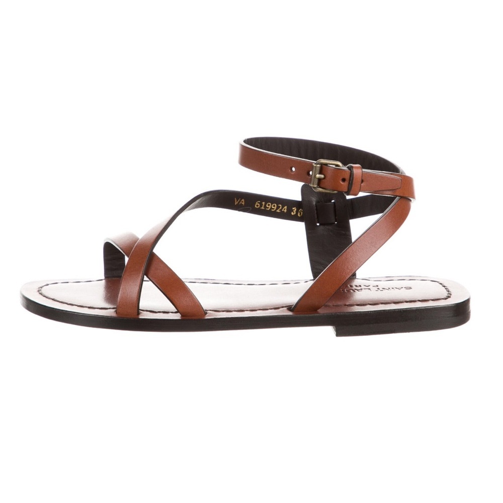 Authentic Saint Laurent Sandals. New. Come with box and two dust bags. - Picture 8 of 13